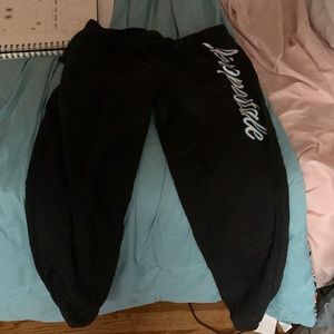Black Aeropostale sweatpants